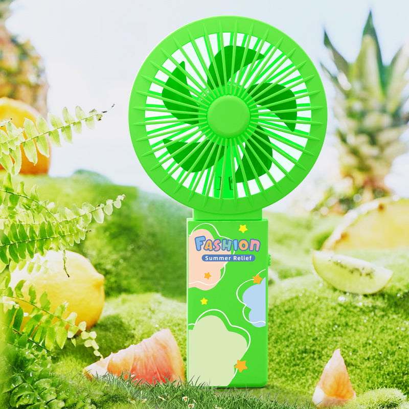 Ladies Portable Handheld Fan with Innovative Design Bowlift