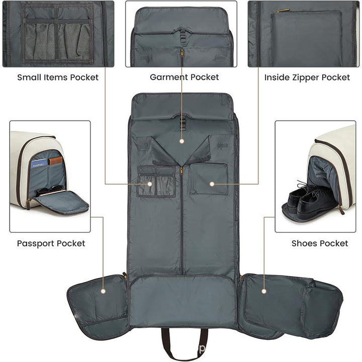 Travel bag with versatile compartments Bowlift