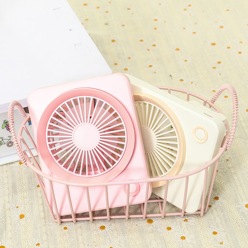 Ladies table fan with USB connection and flexible tilt function Bowlift