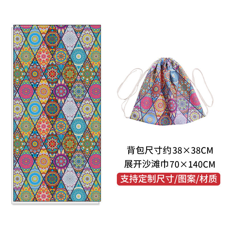multifunctional picnic and beach towel Bowlift