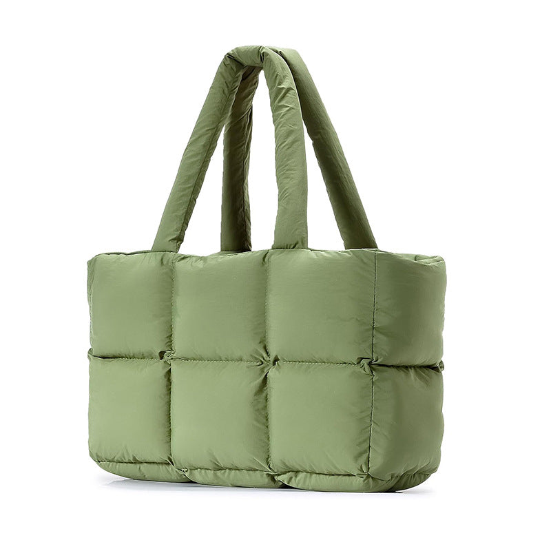 Fashionable quilted tote bag Bowlift