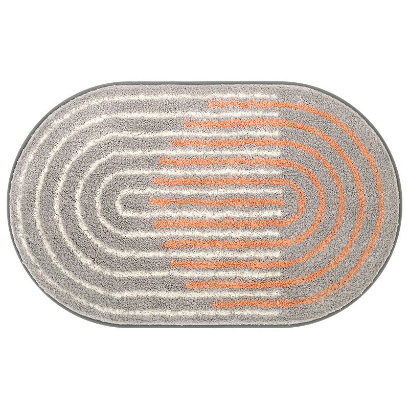 Plush Microfiber Bath Rug Bowlift
