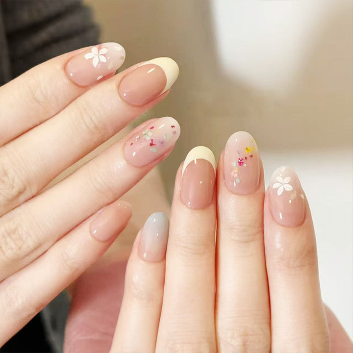 Whimsical Bunny-Themed Press-On Nail Art Set Bowlift