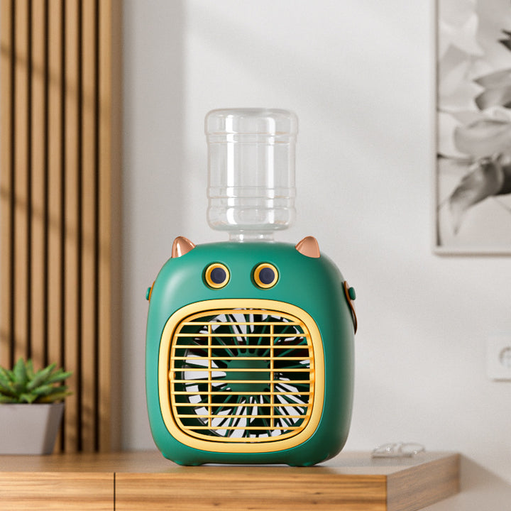 Ladies Portable Mini Humidifier Fan Bowlift