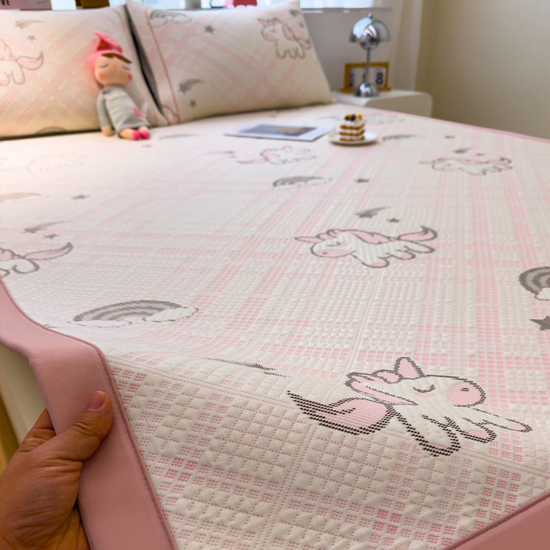 Playful Rainbow Mattress Protector
