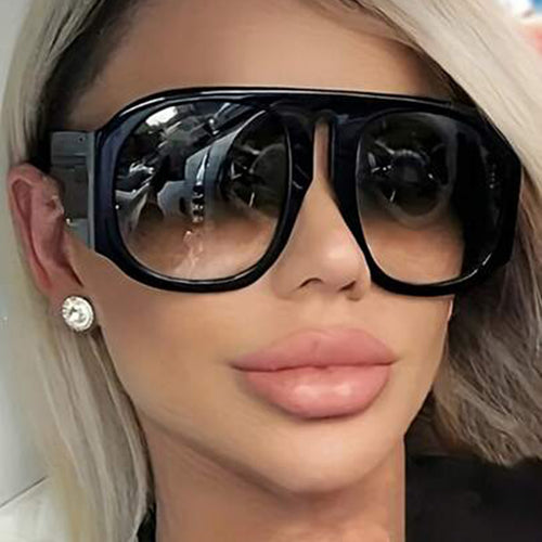 Women's oversized sunglasses with wide frame and high UV protection Bowlift