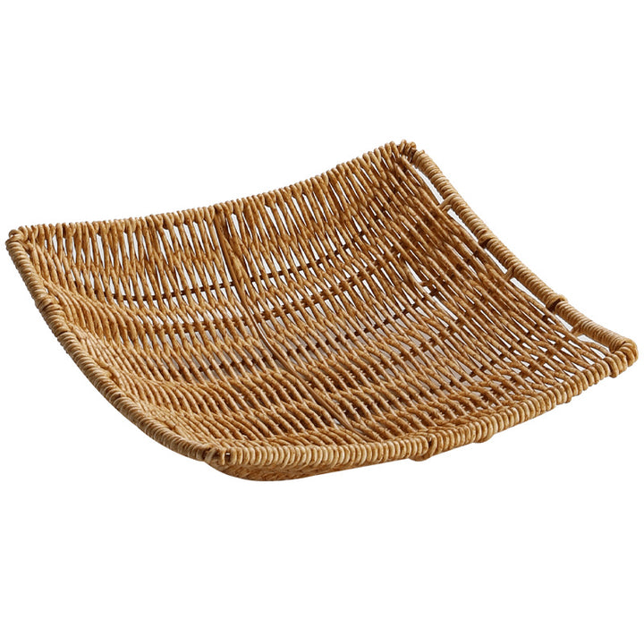 Handwoven Decorative Serving Basket Bowlift