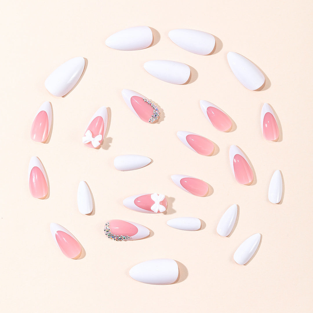 Artfully Designed Stiletto Nail Art Extensions Bowlift
