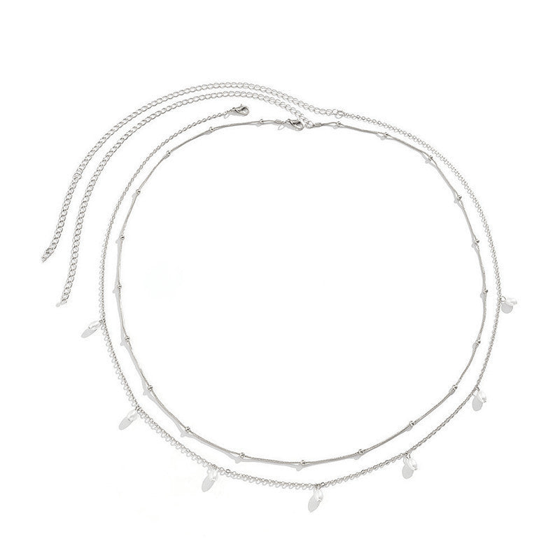 Elegant Layered Chain Necklace Bowlift