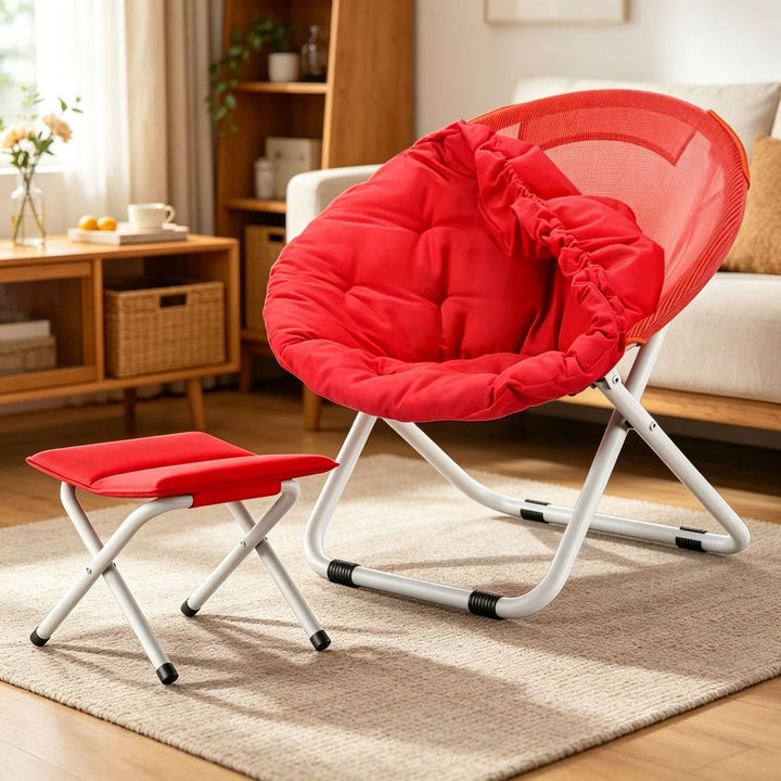 Women's ergonomic lounge chair with practical folding mechanism Bowlift