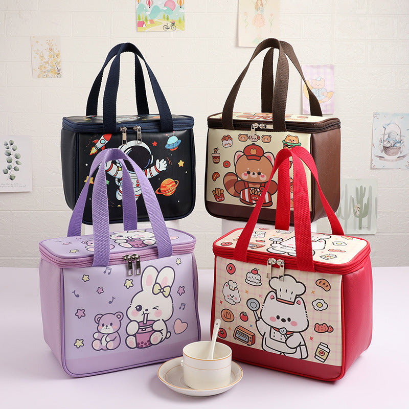 Insulated Cartoon Lunch Tote Bowlift