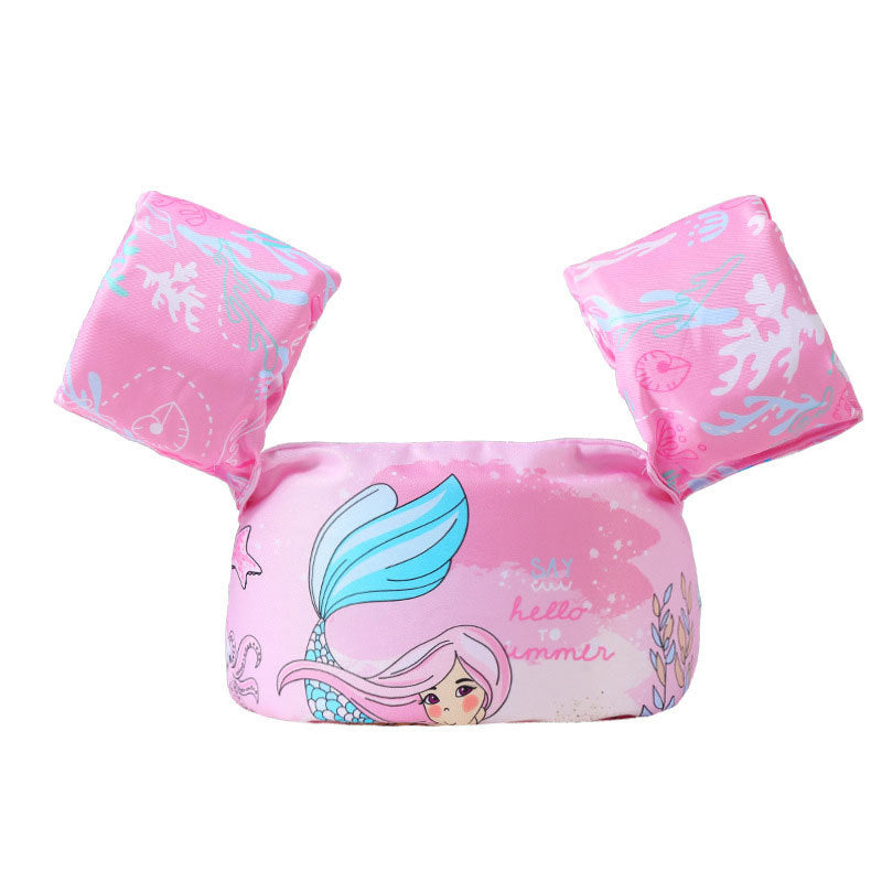 Women's Inflatable Swim Aid with Colorful Flamingo Design Bowlift