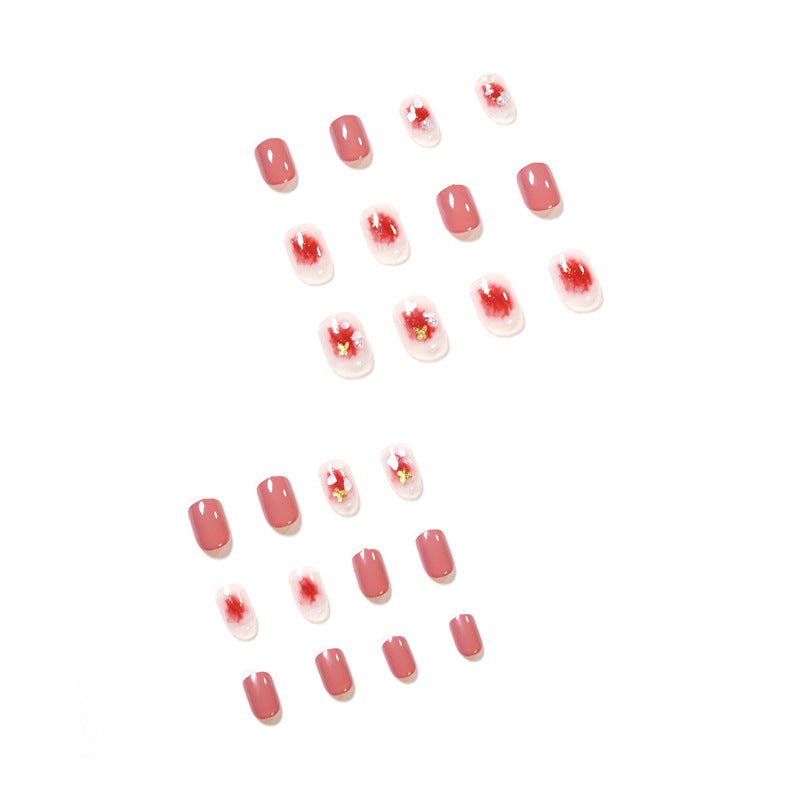 Exquisite Nail Art with Glitter and Flower Patterns Bowlift
