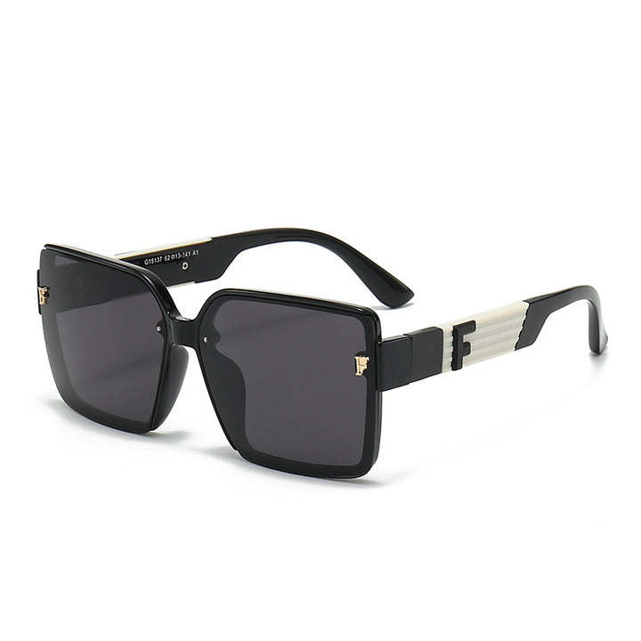 Women square sunglasses with luxurious frame and polarized lenses Bowlift