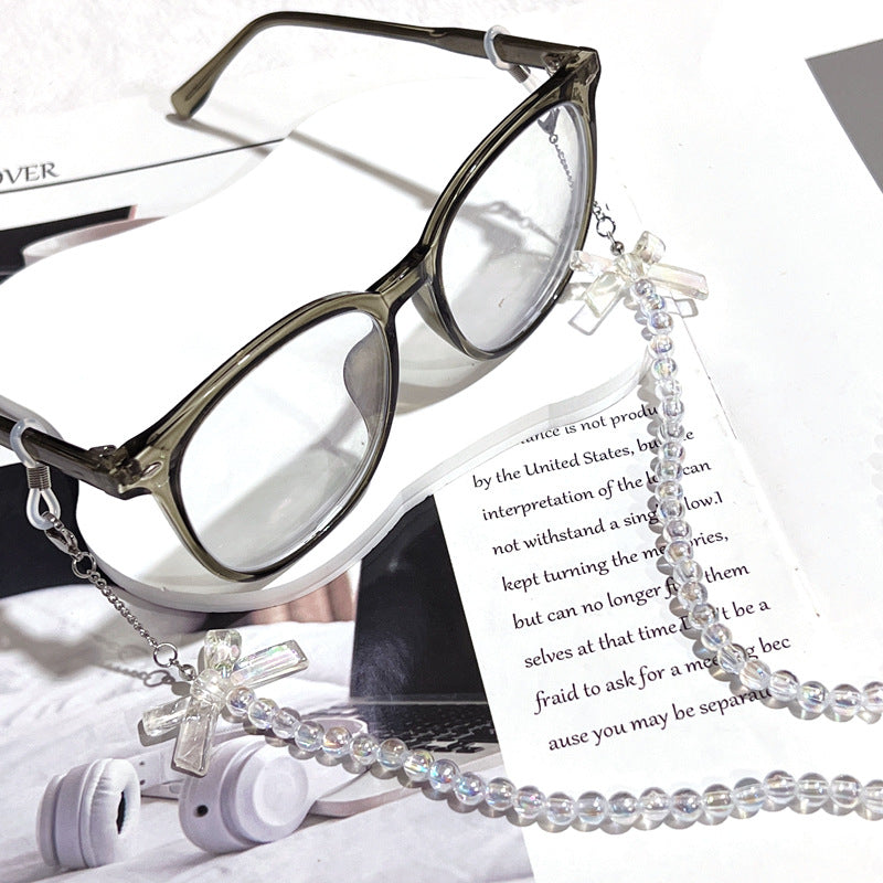 Crystal Beaded Eyewear Chain Bowlift