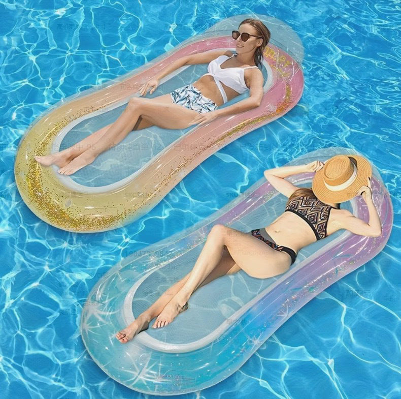 Women Inflatable Play Bathtub with Safety Net Bowlift