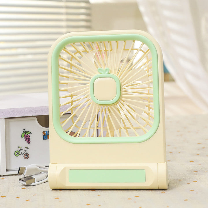 Women's Portable Fan with Cat Ears Bowlift