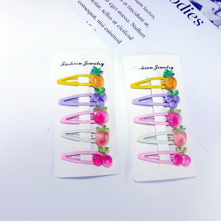 Cute animal motif hair clips Bowlift