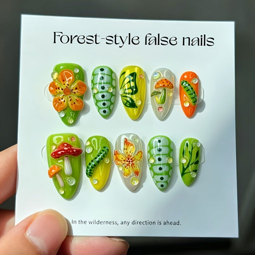 Artificials Nails Forest Style Bowlift