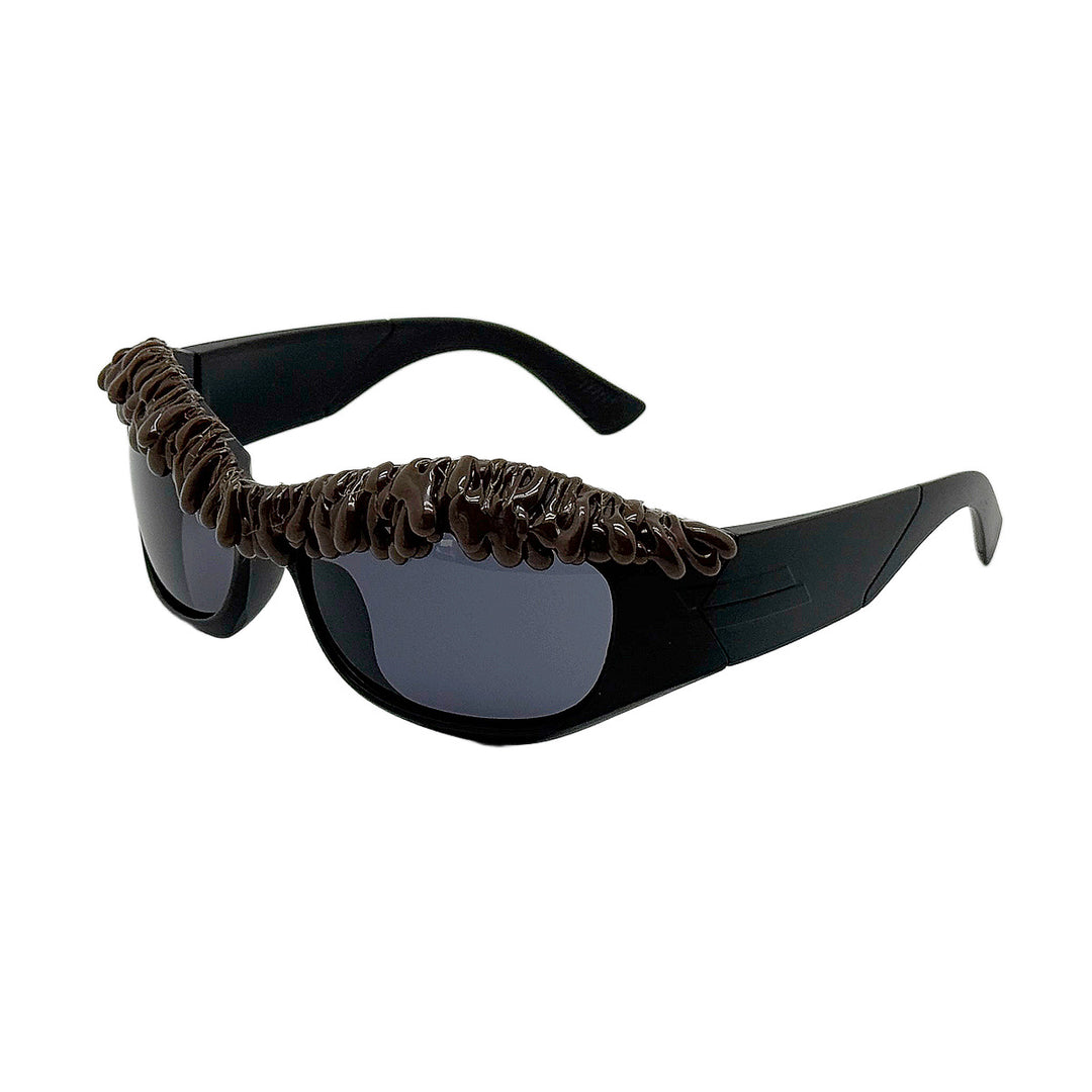 Women's creative sunglasses with innovative structure frame Bowlift