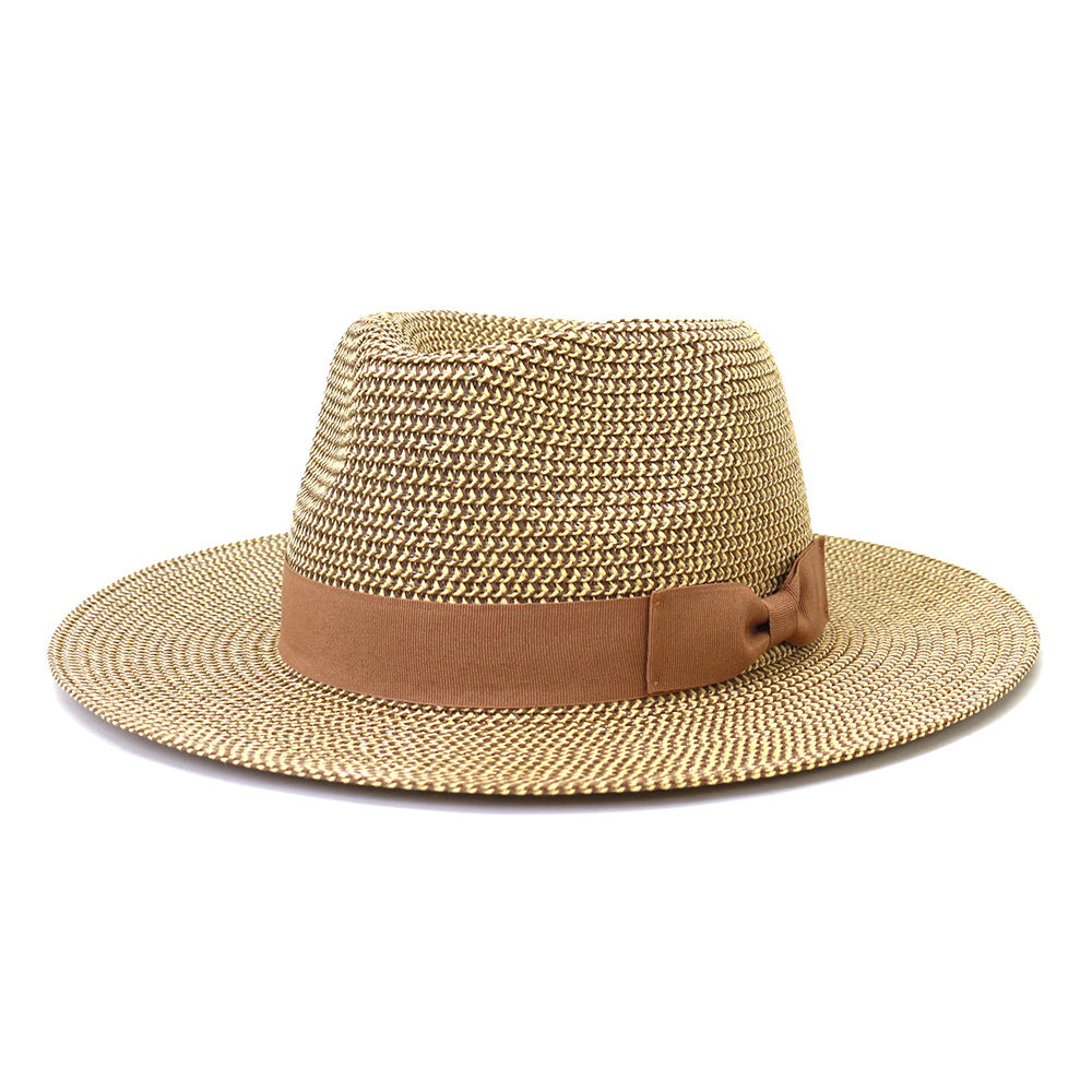 Natural Straw Hat – Beach, Garden, Travel | Bowlift