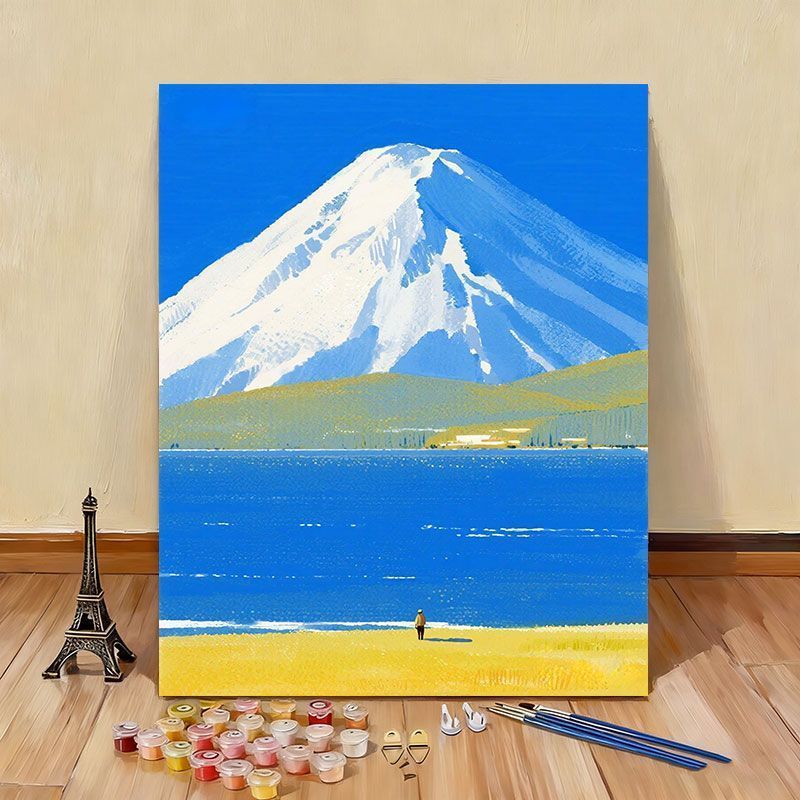 Scenic Mountain Canvas Art Kit Bowlift