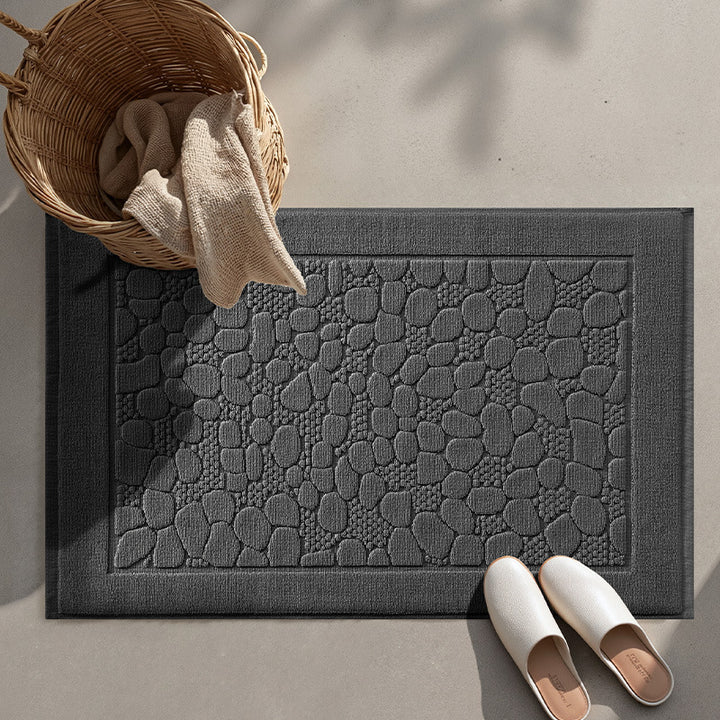Unisex Soft Plush Bath Mat Bowlift