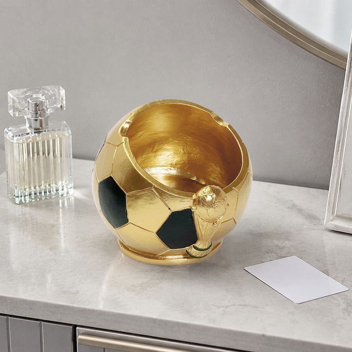 Decorative figure football with shiny surface Bowlift
