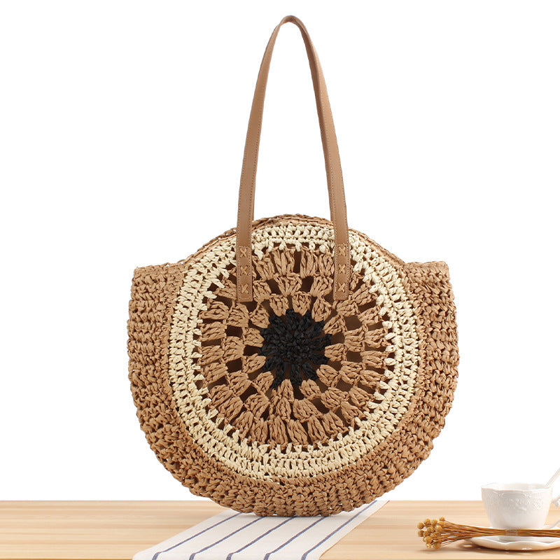 Handbag with Unique Geometric Design Bowlift
