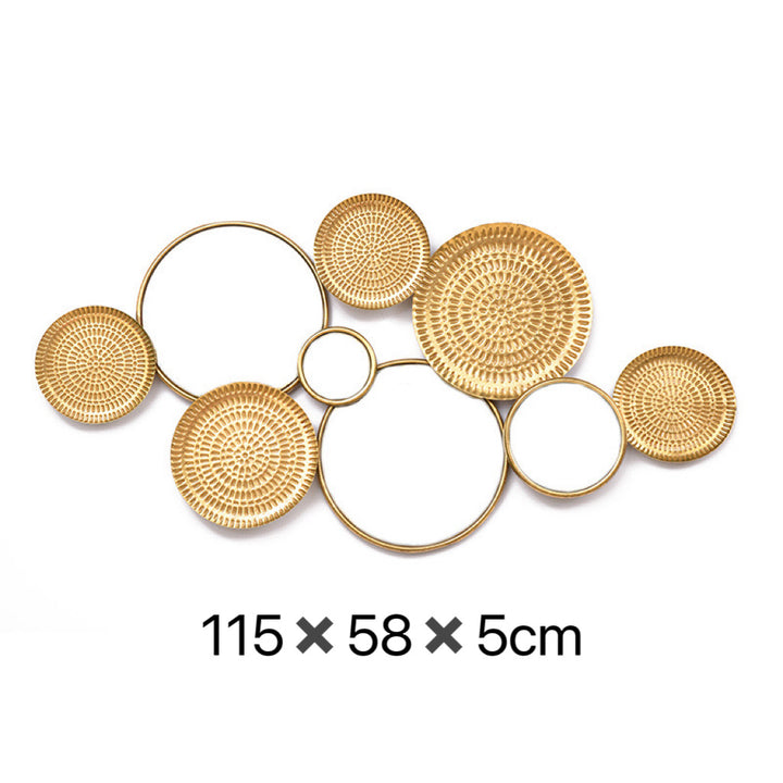 Chic Interconnected Circular Mirror Ensemble Bowlift