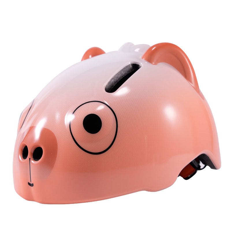 Children's Cartoon-Themed Safety Helmet Bowlift