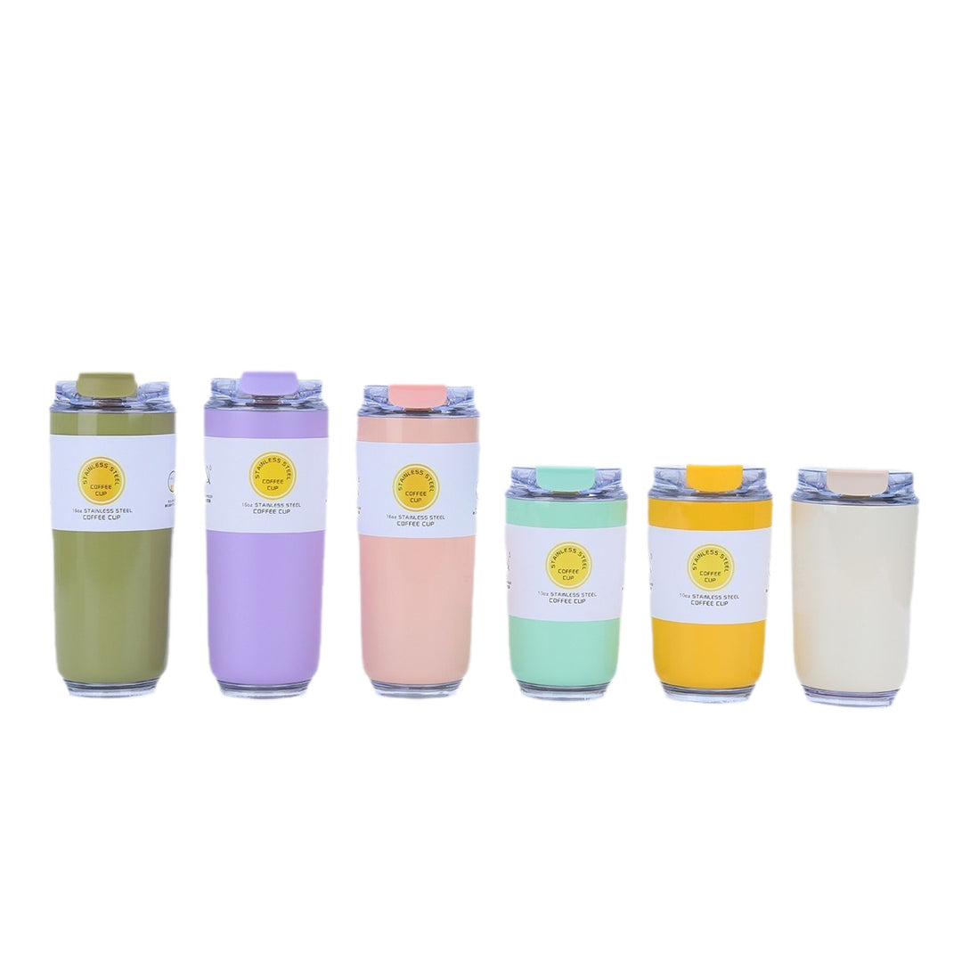 Ladies modern stainless steel coffee mug with insulating effect Bowlift