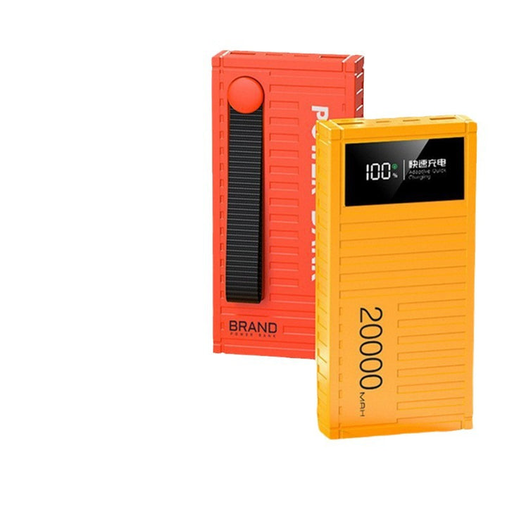 High-performance power bank with digital charge level display Bowlift