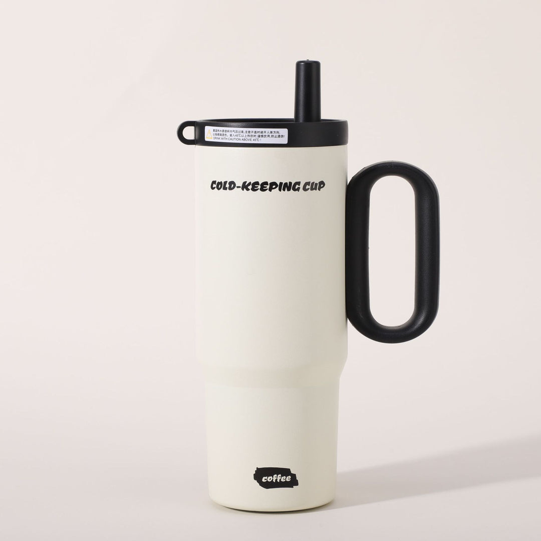 Women's cooling cup with integrated straw Bowlift