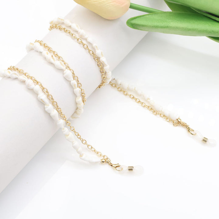 Pearl Accented Eyewear Chain Bowlift