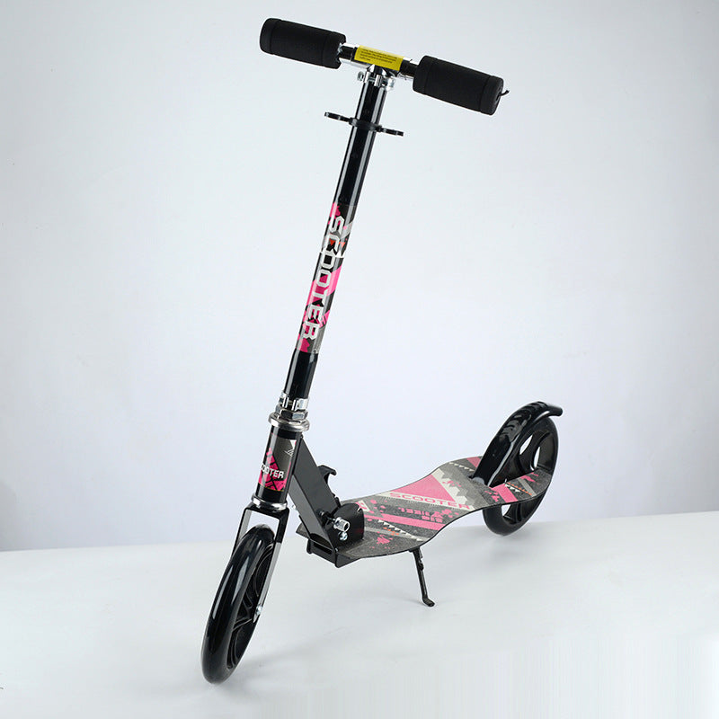 Durable Metallic Kick Scooter Bowlift