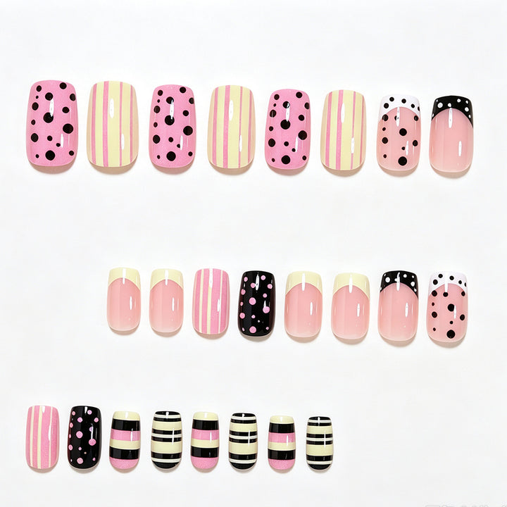 Artistic Geometric Nail Art Tips Bowlift