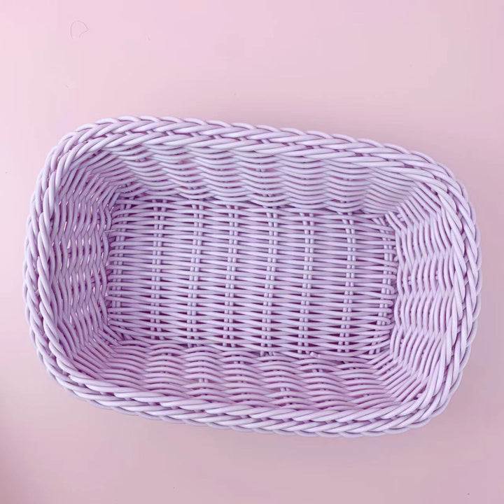 Decorative Woven Storage Tray Bowlift