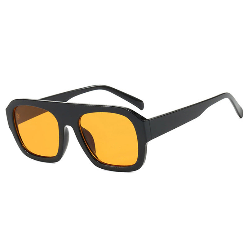 Women's fashionable sunglasses with a sturdy frame and wide lenses Bowlift