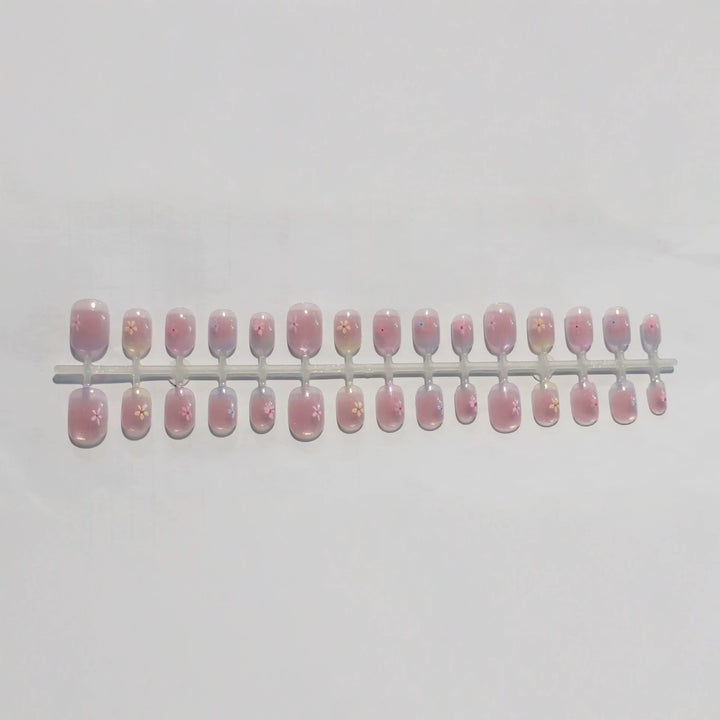 Floral-Themed Nail Art Set Bowlift