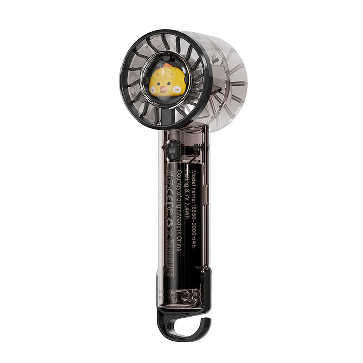 Women's Portable Mini Fan with Quiet Wind Function Bowlift