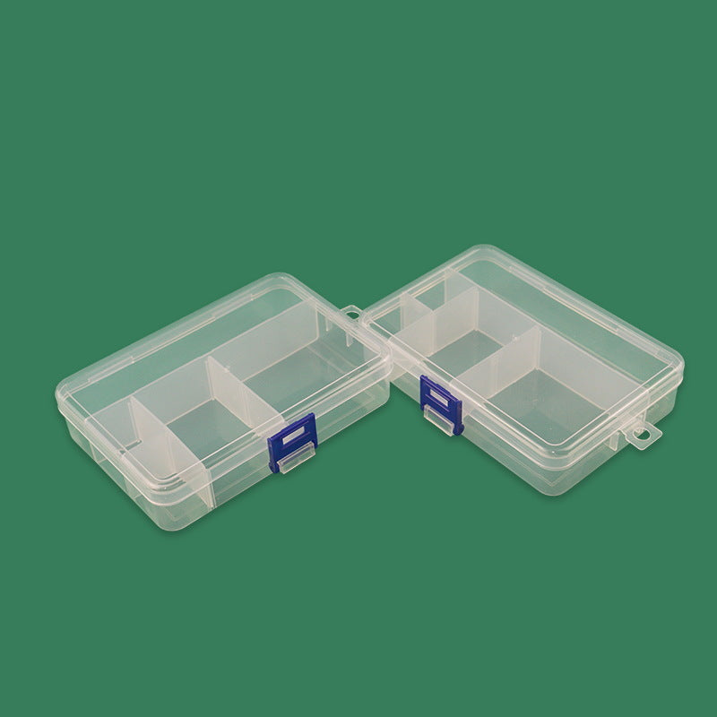 Multi-Compartment Transparent Storage Box Bowlift
