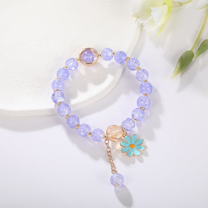 Elegant bracelet with flower pendant Bowlift