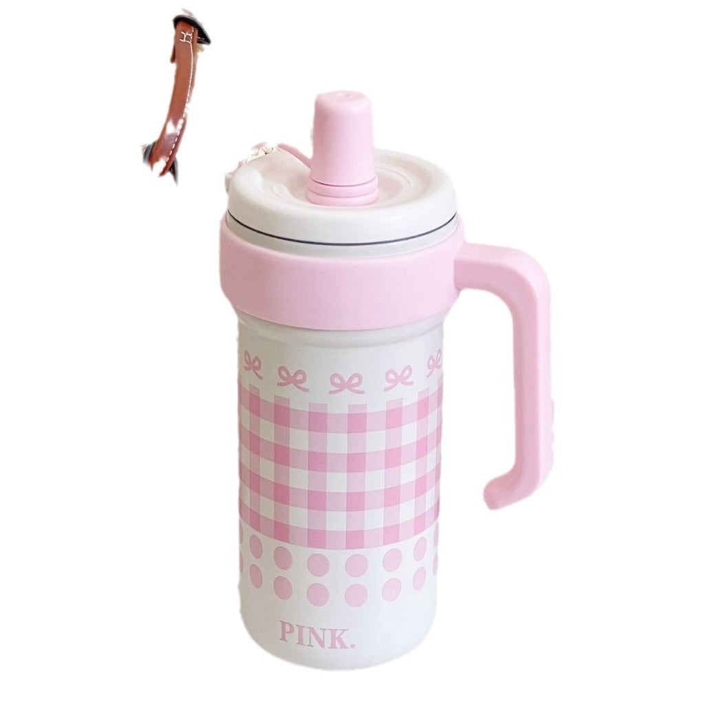 Women's drinking container with cheerful cat design Bowlift