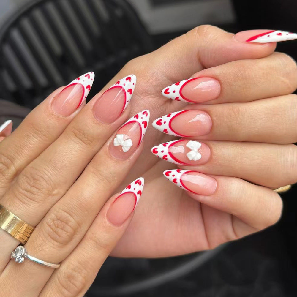 Decorative Press-On Nail Art Bowlift