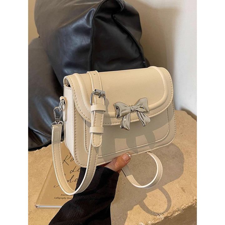 Elegant Bow-Detail Shoulder Bag Bowlift