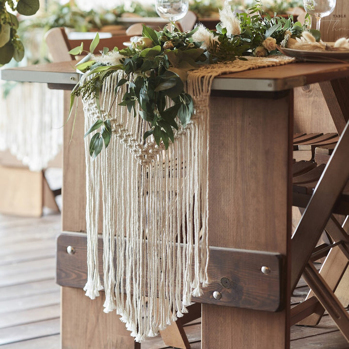Decorative Macrame Bowlift