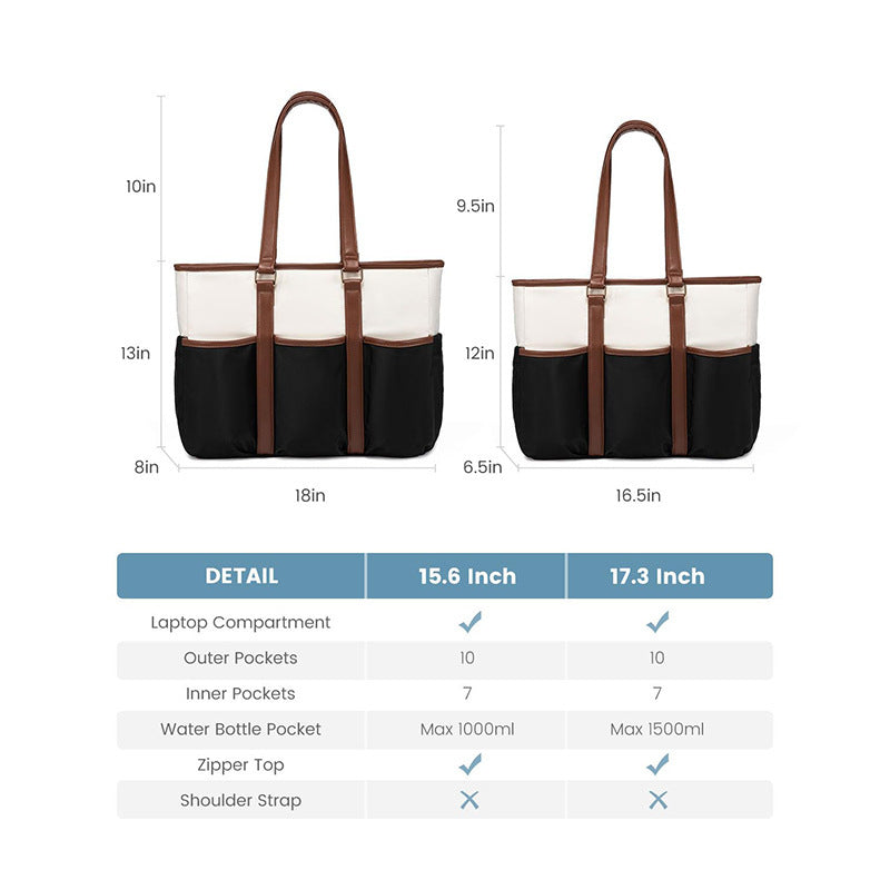 Stylish and Functional Everyday Handbag with Compartments Bowlift