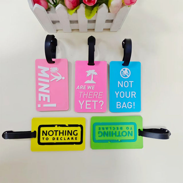 Unisex Personalized Travel Luggage Identifier Bowlift