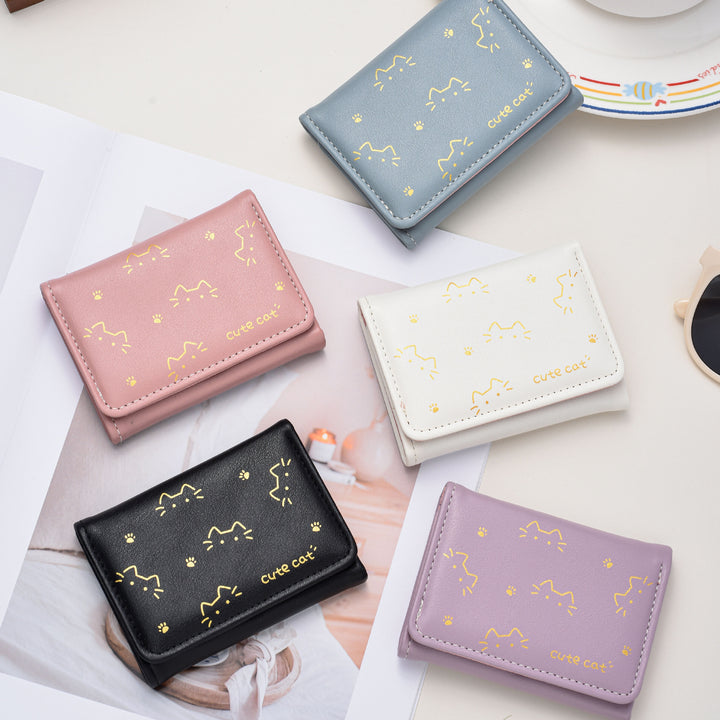 Cute Cat-Themed Card Holder Bowlift